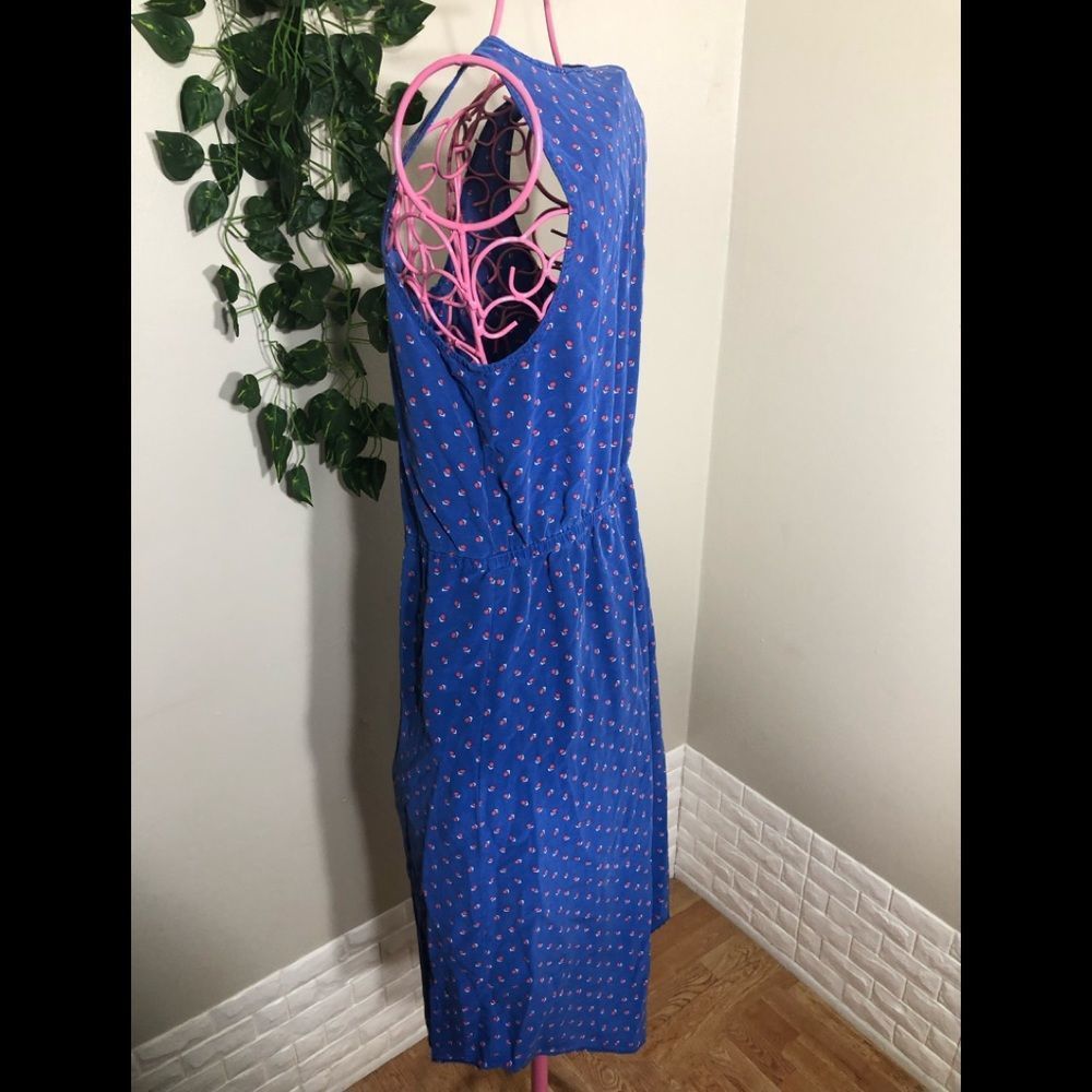 Fossil Button-Down Midi Dress - image 3